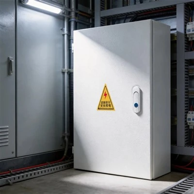 Fém elosztódoboz falra szerelt elektromos műszerház